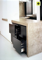 Küchenblock aus Beton