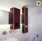 Spiegelschrank im WC